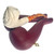 Freemason 1/4 Bend Meerschaum Pipe by Paykoc M06019