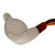 Mini Cobra Pipe NO Case Paykoc Genuine Block Meerschaum M60011L