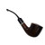 Dark Brown Billiard 1/4 Bend Briar Pipe by Paykoc