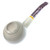 Large Smooth Apple Grey Stem Arasta Premium Meerschaum Pipe