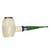 Straight Poker Green Stem - Arasta Premium Meerschaum Pipe