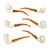 Small Dublin Meerschaum Pipes, $45 Wide Assortment 1 Count