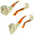 $45 Skull Claw Meerschaum Pipes