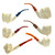 $120 Buffalo Meerschaum Pipes, Assorted