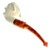 Winged Skull Meerschaum Pipe 1 Assorted