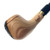 Tapered Bulldog Polished Olive Wood Tobacco Pipe Featuring Meerschaum Bowl Interior 1 Count Assorted