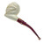 Floral Drum Seal Dublin Meerschaum Pipe by Paykoc M98021