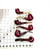 Red Finish German Standard Briar Pipes 1 Count Assorted