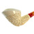Half Bend Calabash Floral Insanity by A. Cevik Signature Meerschaum Pipe by Paykoc 7.5"