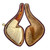 Half Bend Calabash Floral Insanity by A. Cevik Signature Meerschaum Pipe by Paykoc 7.5"