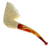 Half Bend Calabash Floral Insanity by A. Cevik Signature Meerschaum Pipe by Paykoc 7.5"