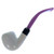 Handsome Bent Meerschaum Pipes Push Pull Purple Stem Handsome Bent Meerschaum Pipes Push Pull Purple Stem