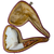 Meerschaum Sultan of Agrabah Hand Carved Smoking Pipe