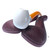 Perfect Apple w/2 tiny Star Bursts on Bowl 1/4 Bend stem Meerschaum Apple Pipe by Paykoc M02079
