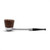 Briarwood Gentleman's Pipe with Polished Metal Stem (Copy)