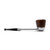 Briarwood Gentleman's Pipe with Polished Metal Stem (Copy)