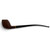 Polished Rosewood Brandy Tobacco Pipe (3mm Draft Hole)
