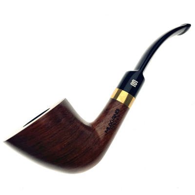 Rosewood tobacco pipe with deep polished finish