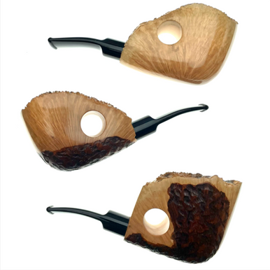 Limited Edition German Briar Freehand Pipe With Circle 1