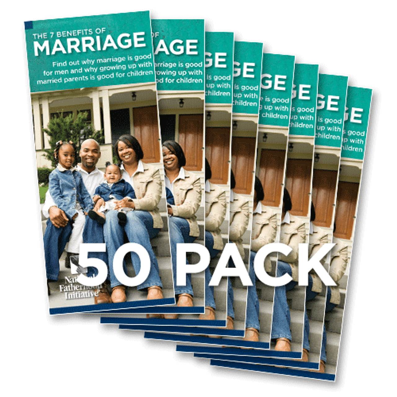 Brochure: 7 Benefits of Marriage for Men (Pack of 50)