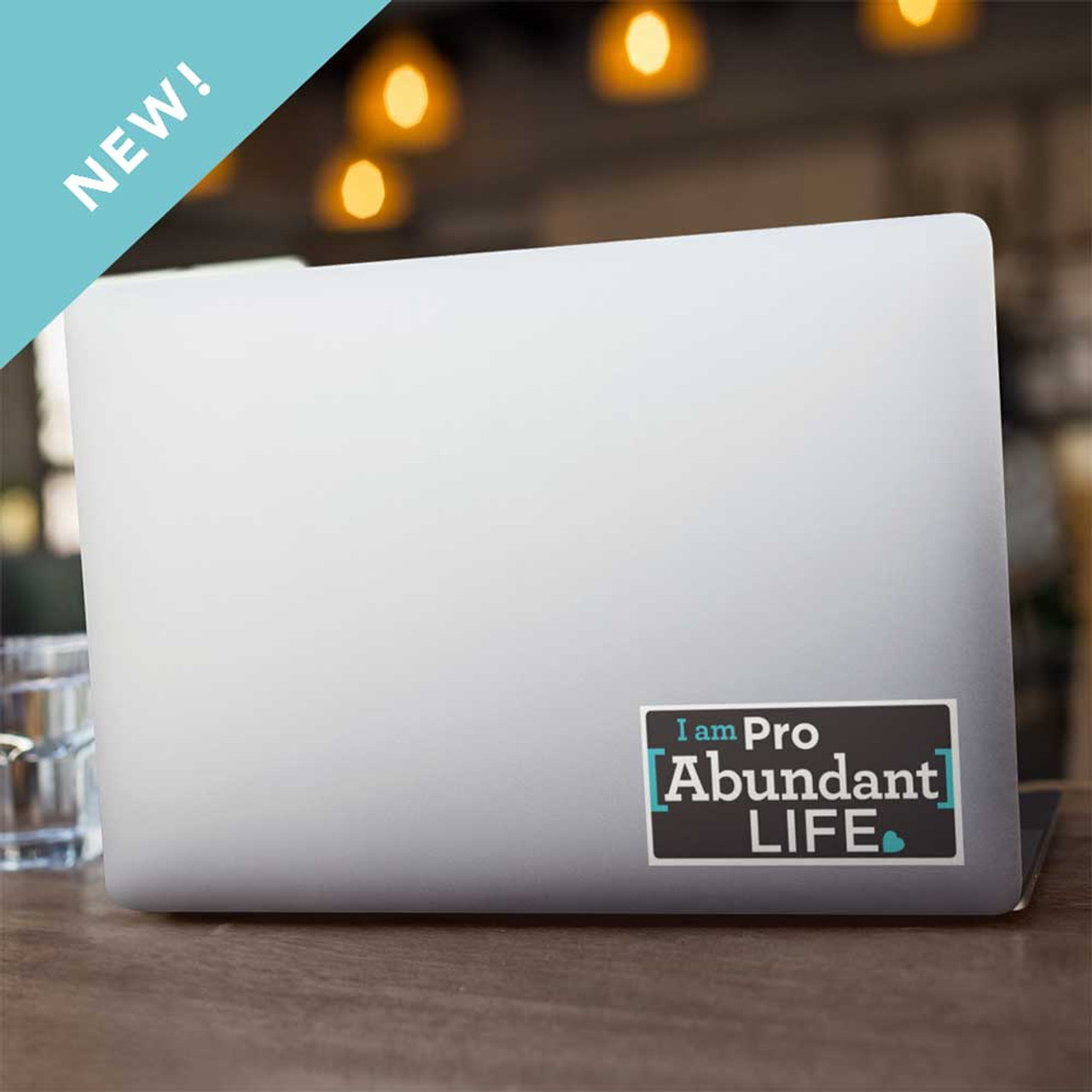 I Am Pro Abundant Life Stickers (Packs of 25)