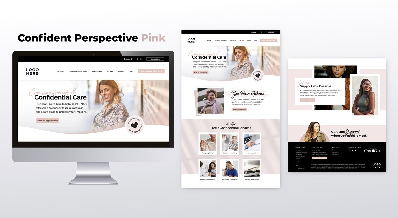 New Care Net Website Template New Care Net Website Template