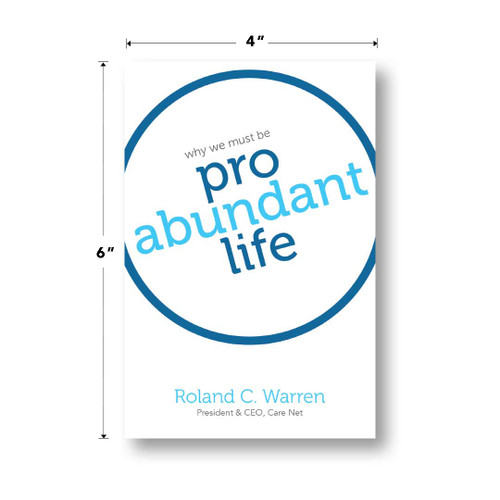Why We Must Be Pro Abundant Life Book