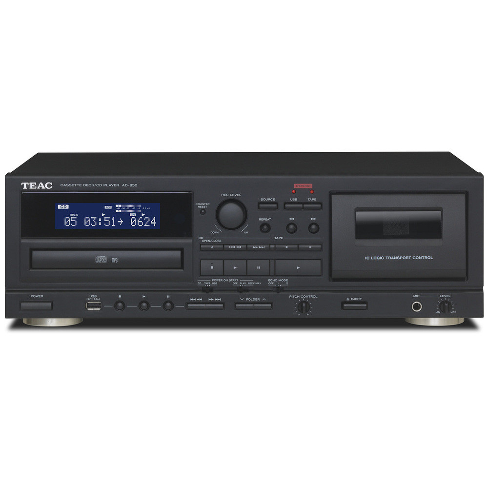 TEAC - AD850SE CD Player/Cassette Deck - Music Direct