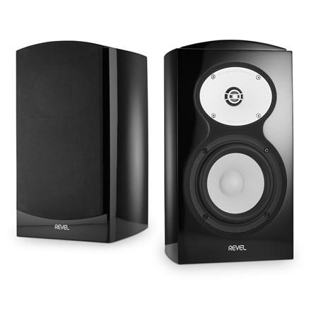 Revel M126Be Bookshelf Speaker (Gloss Black, Each) **OPEN BOX