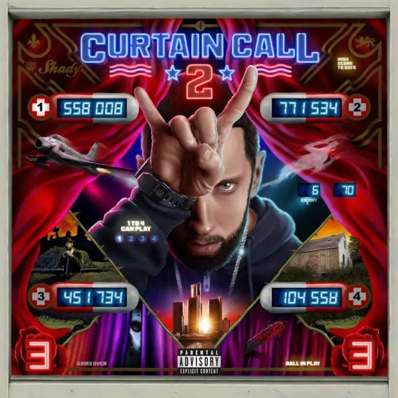 米2LP Eminem Curtain Call 2 (-180g) B003609201 AFTERMATH 未開封 /00660 Eminem - Curtain Call 2 (180g Vinyl 2LP) - Music Direct