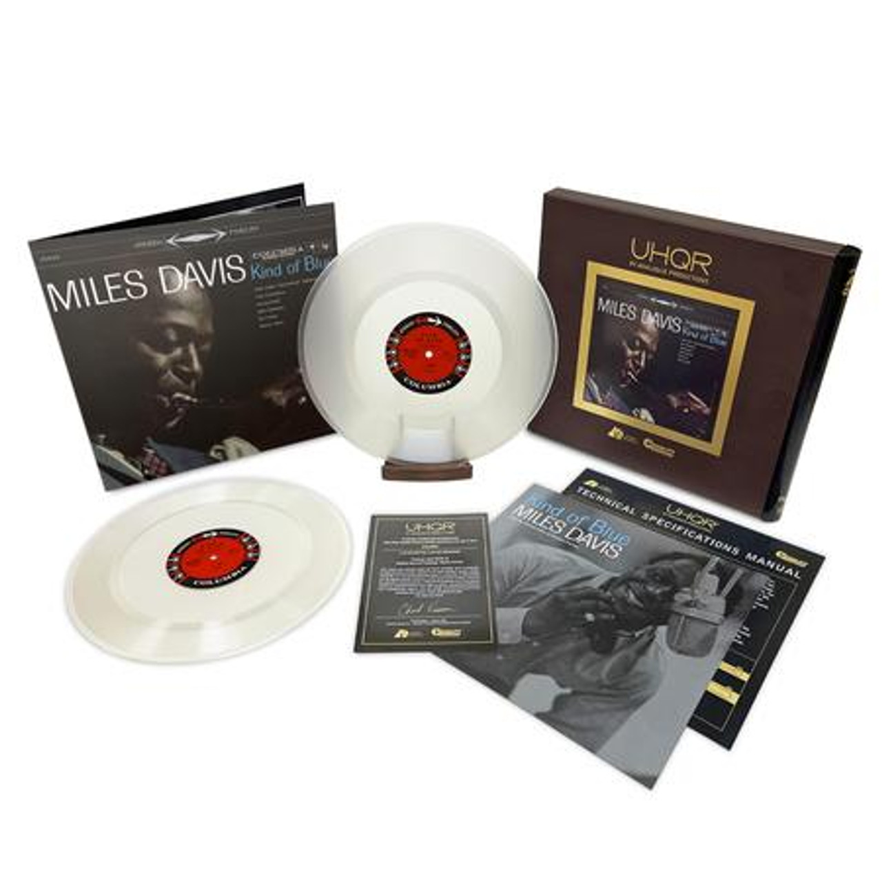 Seneste nyt Rusland Motivering Miles Davis - Kind of Blue (UHQR 200g 45rpm Clarity Vinyl 2LP) - Music  Direct