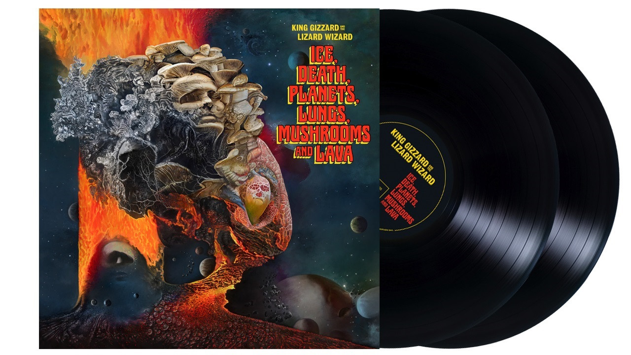 King Gizzard & The Lizard Wizard - Ice, Death, Planets, Lungs, Mushrooms  and Lava (180g Vinyl 2LP)