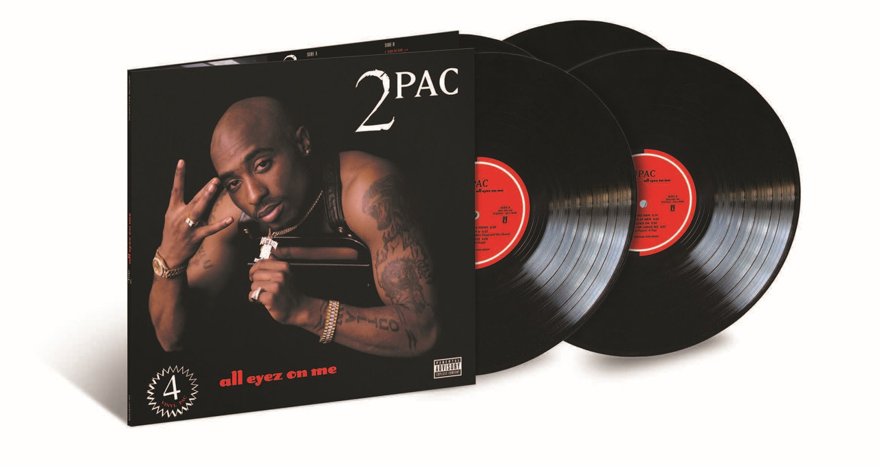 セール品 2PAC On / 4LPレコード All Eyez On Me Me オリジナルUS盤