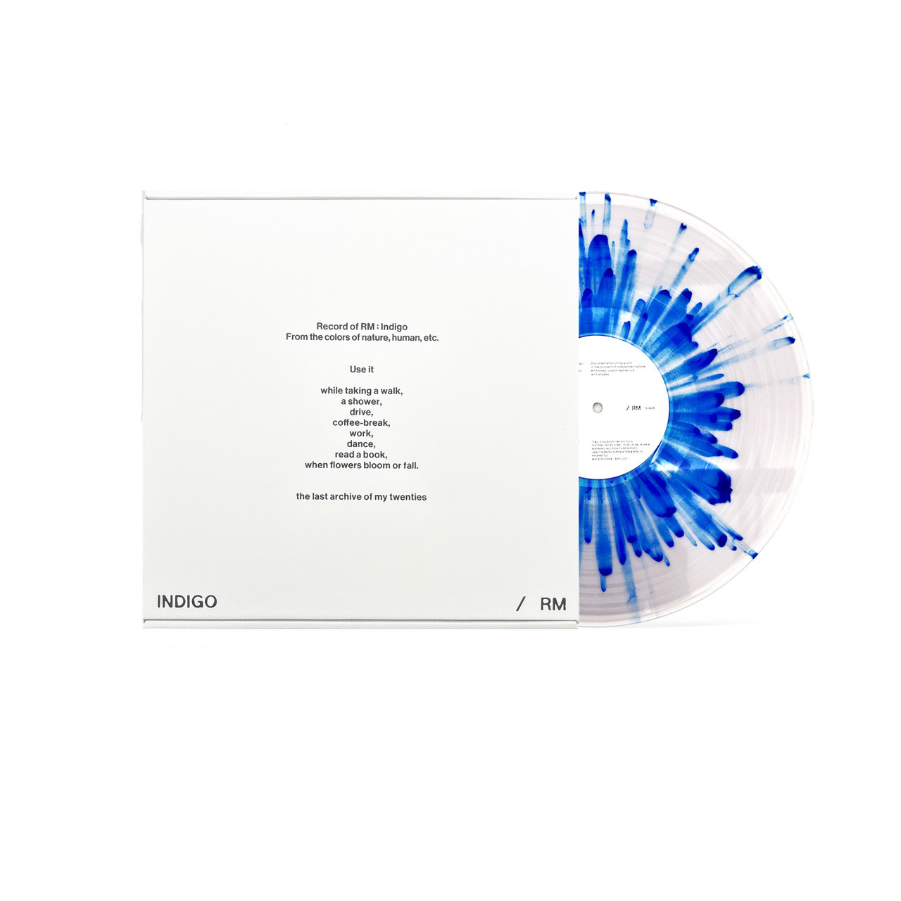 RM (BTS) - Indigo (Colored Vinyl LP)