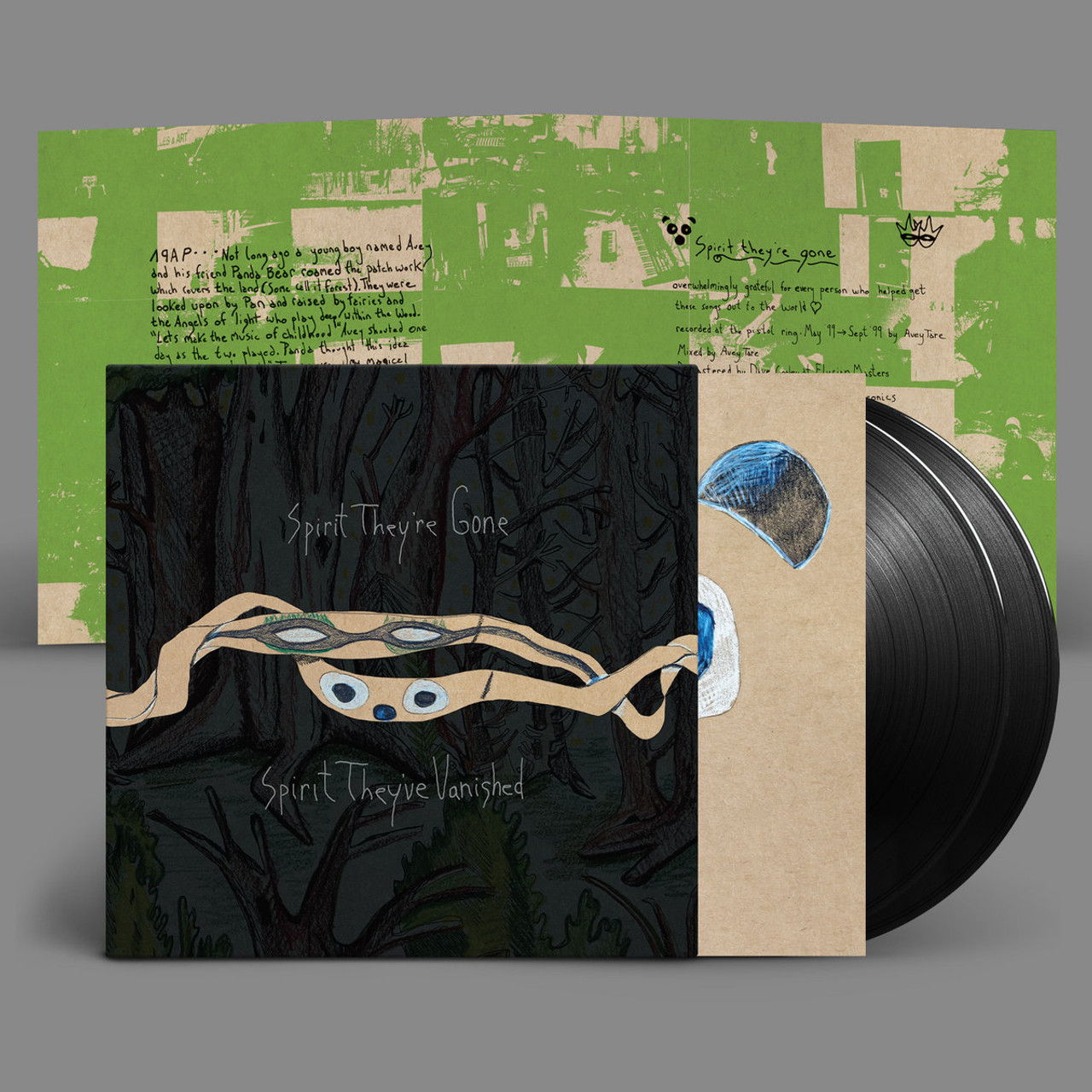 ワールドワイド2LP Animal Collective Spirit Theyre Gone Spirit Theyve Vanished REWIGLP175 Domino /00520 Animal Collective - Spirit They're Gone, Spirit They've