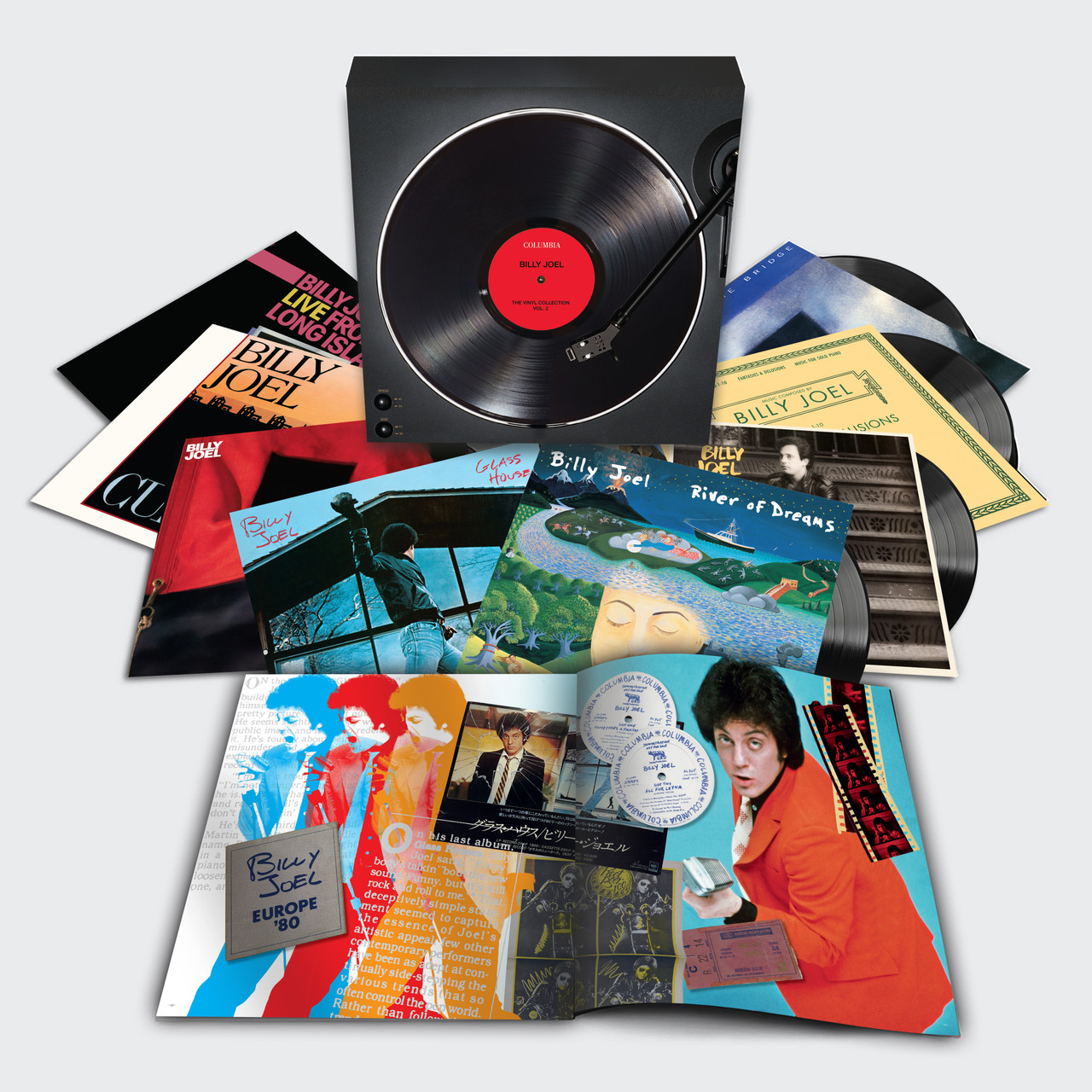 ビリー・ジョエルLPレコード11枚セット＋2 Billy Joel - The Vinyl Collection: Volume 2 (Vinyl 11LP Box Set