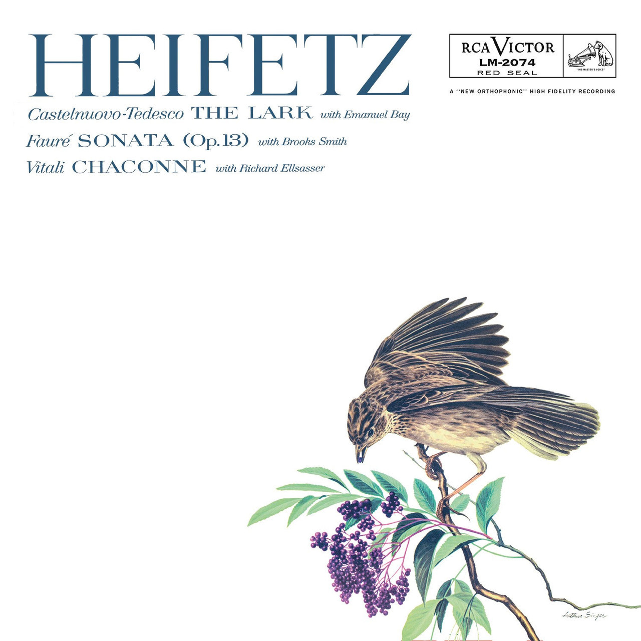 Jascha Heifetz - The Lark (180g Vinyl LP) - Music Direct