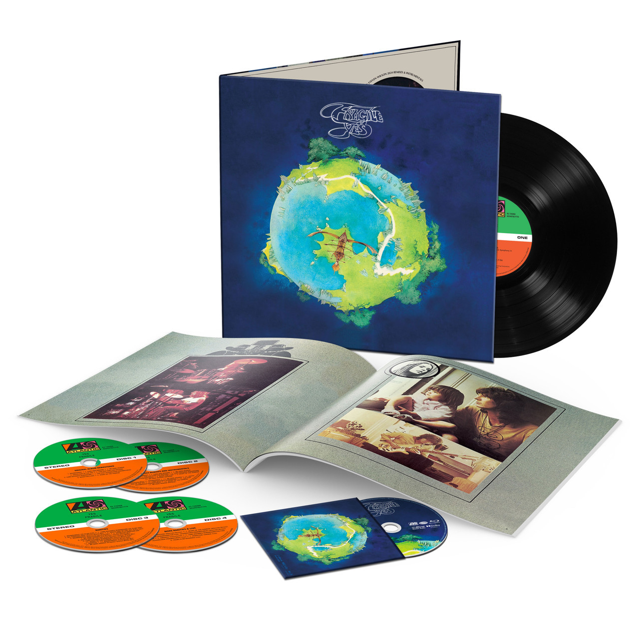 Yes - Fragile: Super Deluxe Edition (Vinyl LP + 4CD + Blu-Ray