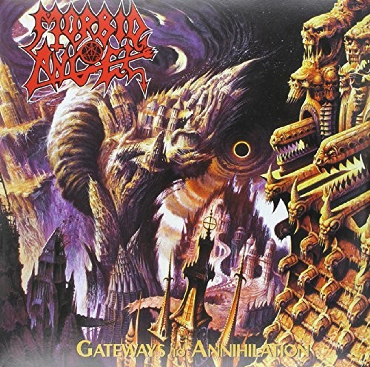 英LP Morbid Angel Gateways To Annihilation MOSH235LP Earache /00260 Morbid Angel - Gateways to Annihilation (Vinyl LP