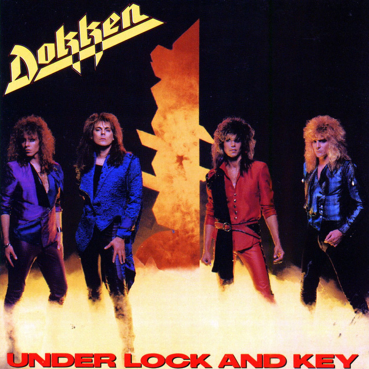 Dokken Under Lock and Key レコード Dokken - Under Lock and Key (Colored Vinyl LP) - Music Direct