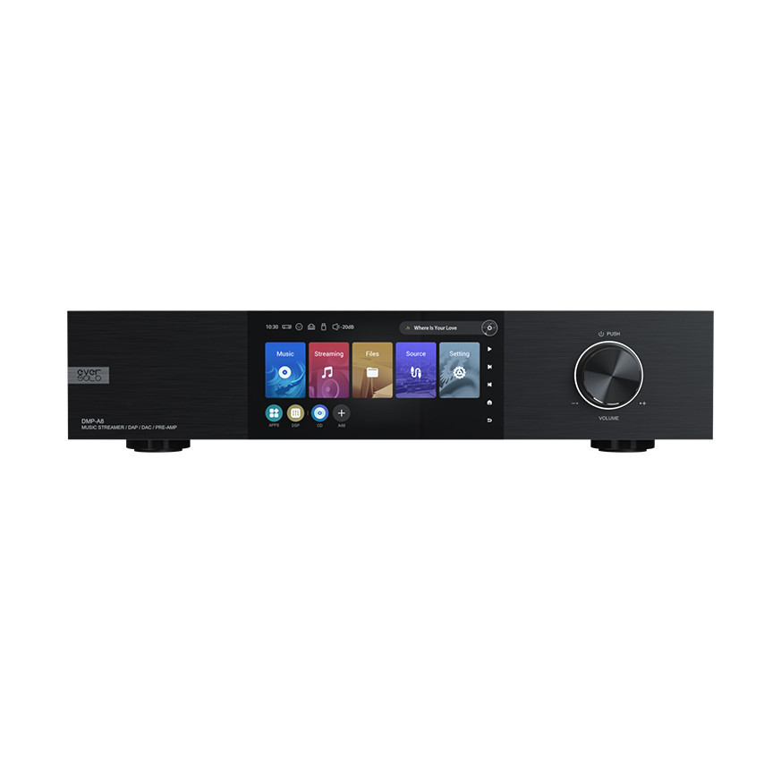 EverSolo - DMP-A8 Network Streamer, DAC & Preamplifier **OPEN BOX