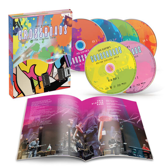 洋楽 Eric Clapton Crossroads 2023 Eric Clapton - Crossroads Guitar Festival 2023 (4CD + 2Blu-ray