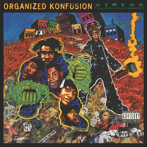 Organized Konfusion - Stress 3xLP レコード Organized Konfusion - Stress: The Extinction Agenda: 30th Ann