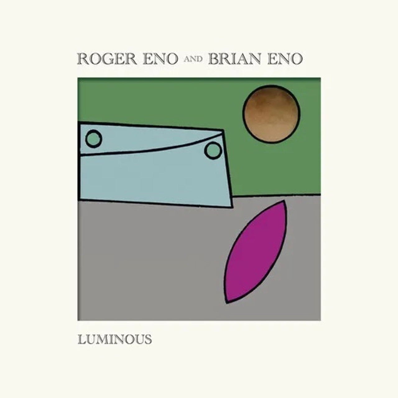 Roger Eno and Brian Eno - Mixing Colours (Colored Vinyl 2LP