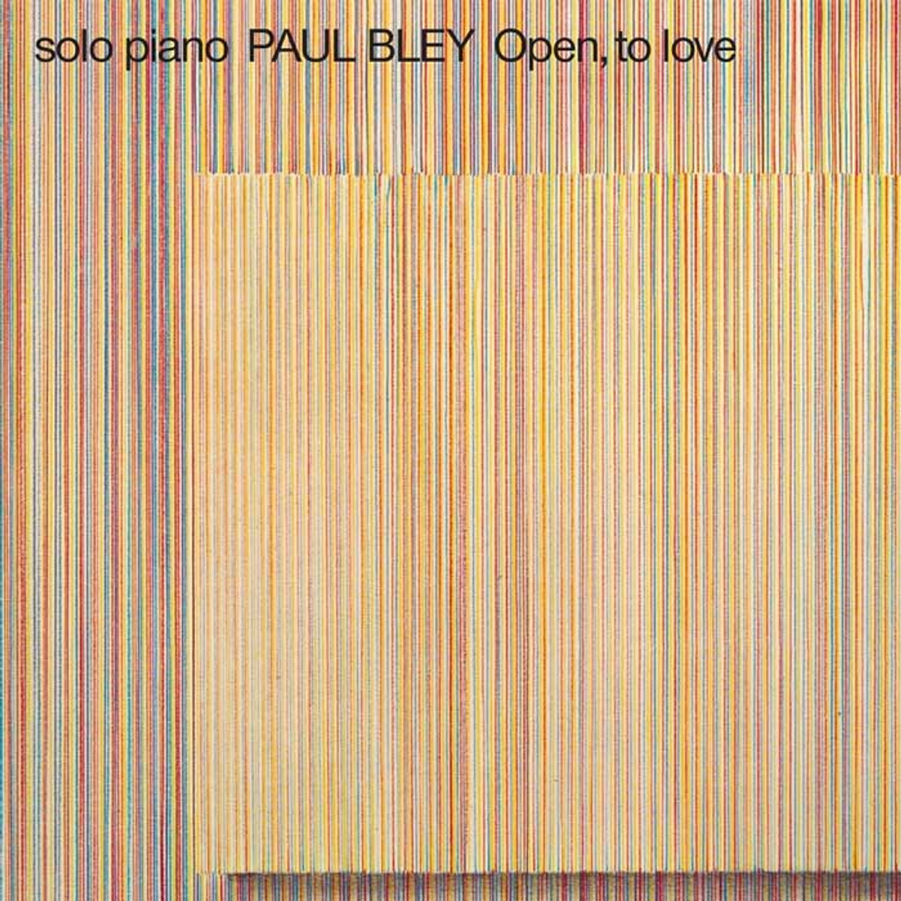 Paul Bley Open, To Love ECM Luminessence Series (180g Vinyl
