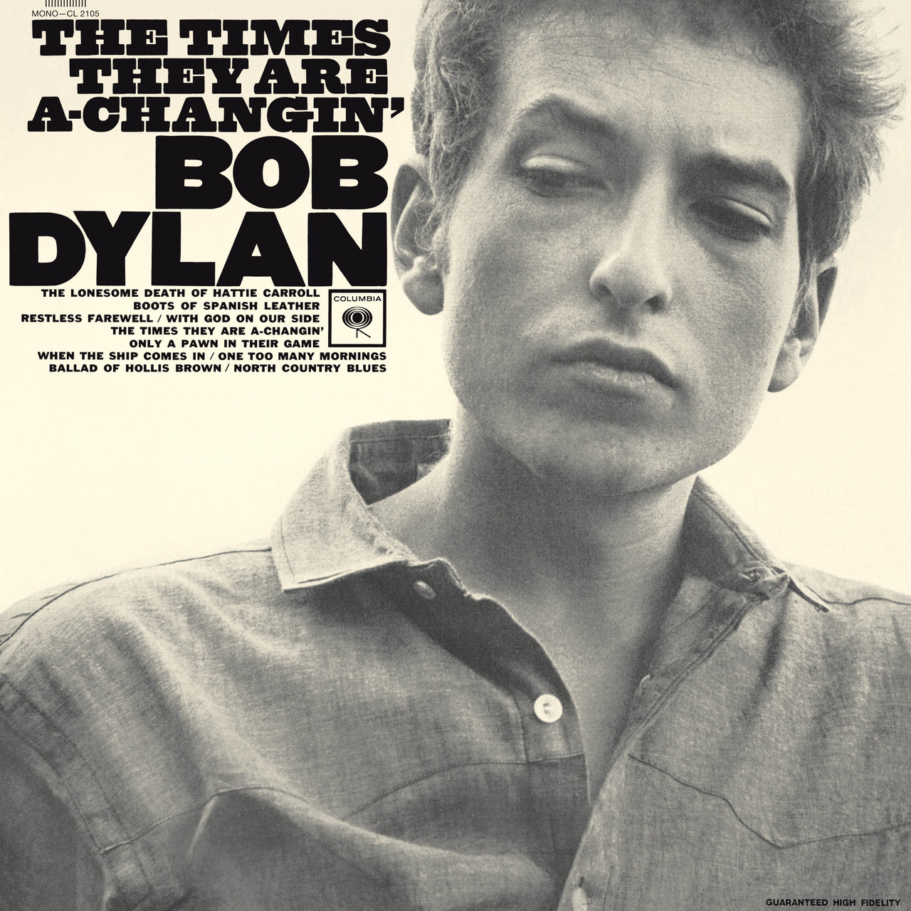 Bob Dylan - The Times They Are A-Changin' (Mono Vinyl LP) - Music