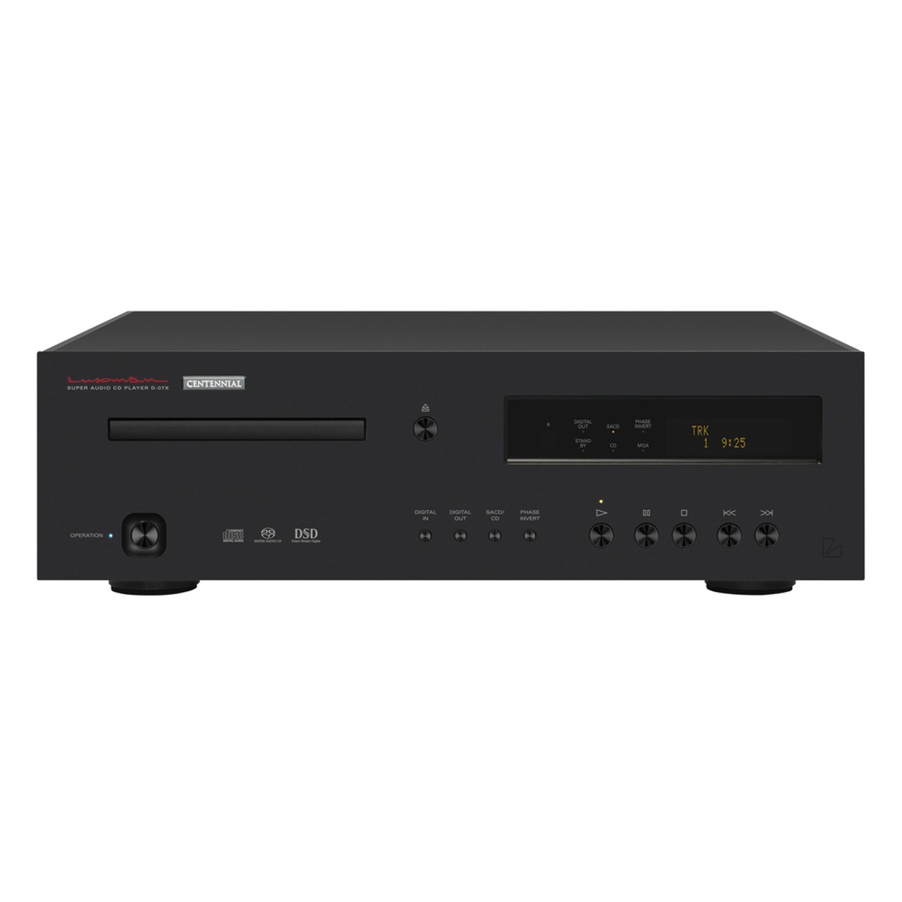 Luxman - D-07X Black Edition Centennial SACD Player - Music