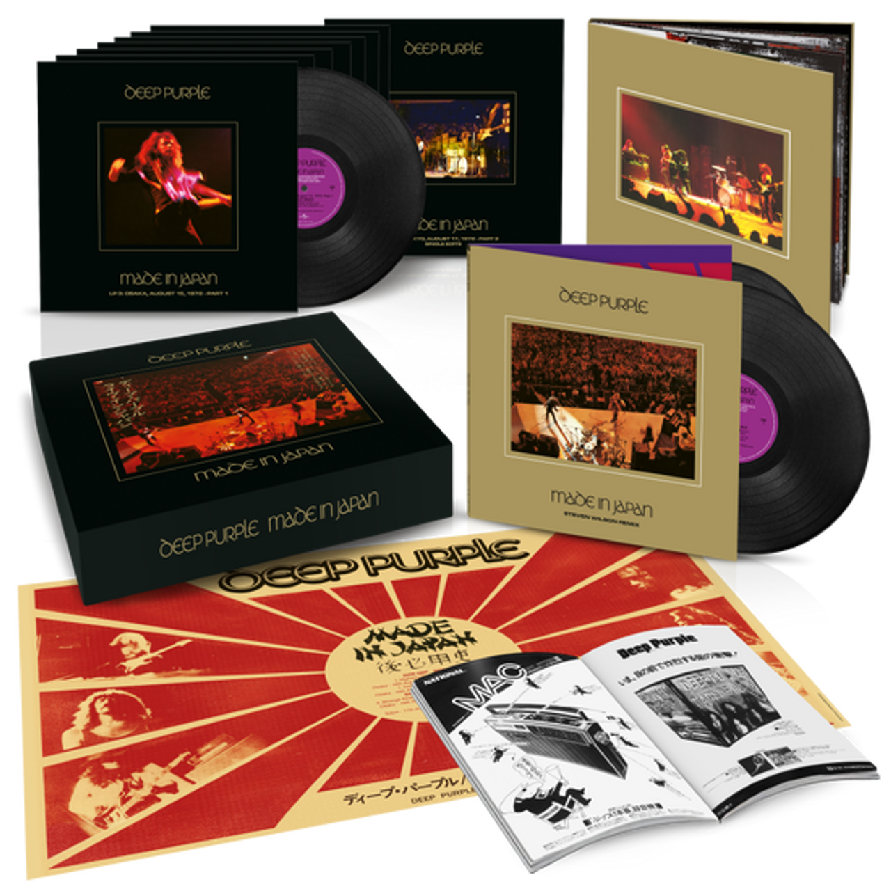 Deep Purple - Made in Japan: Super Deluxe Ed. (Vinyl 10LP