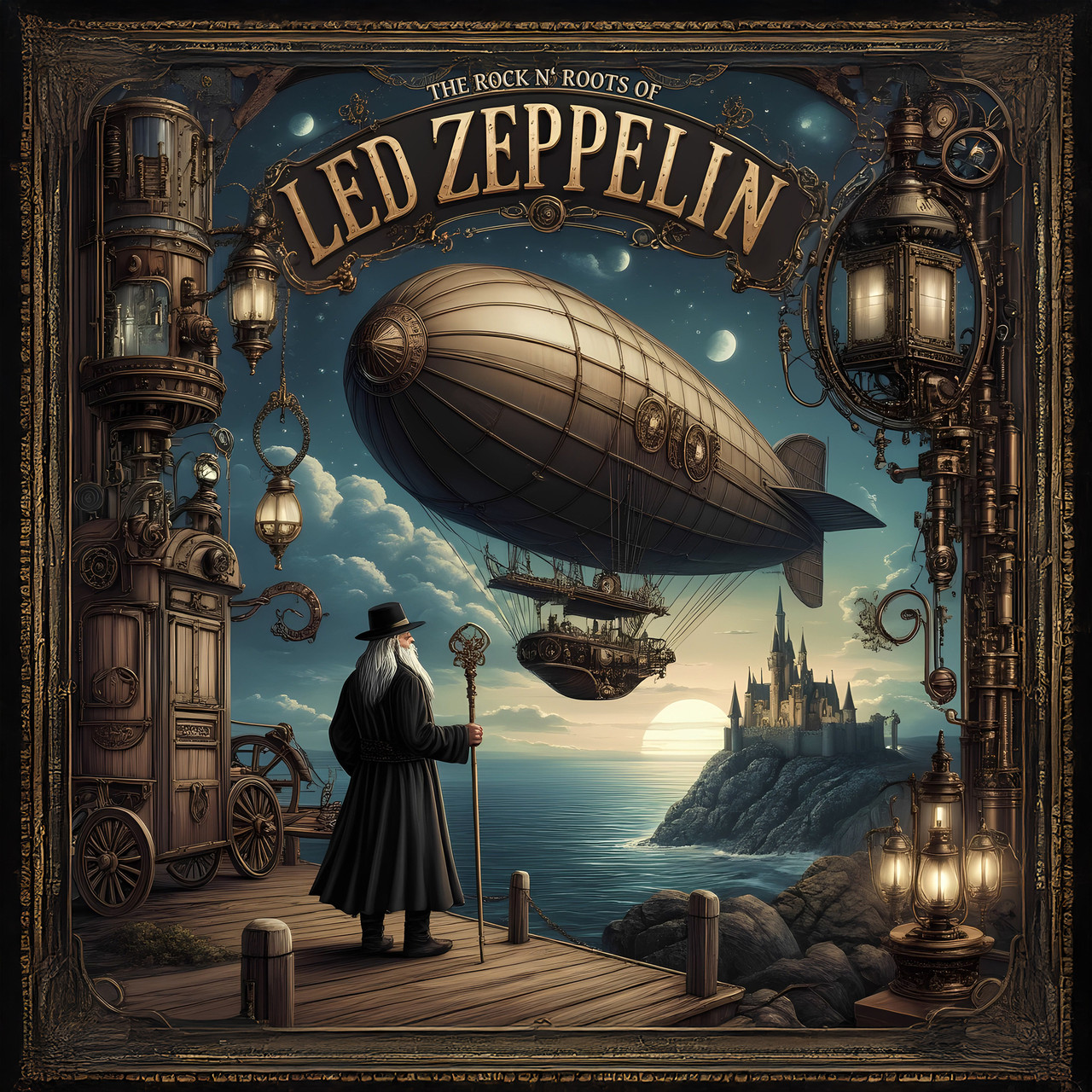 Led Zeppelin - The Rock N' Roots of Led Zeppelin (Colored Vinyl LP