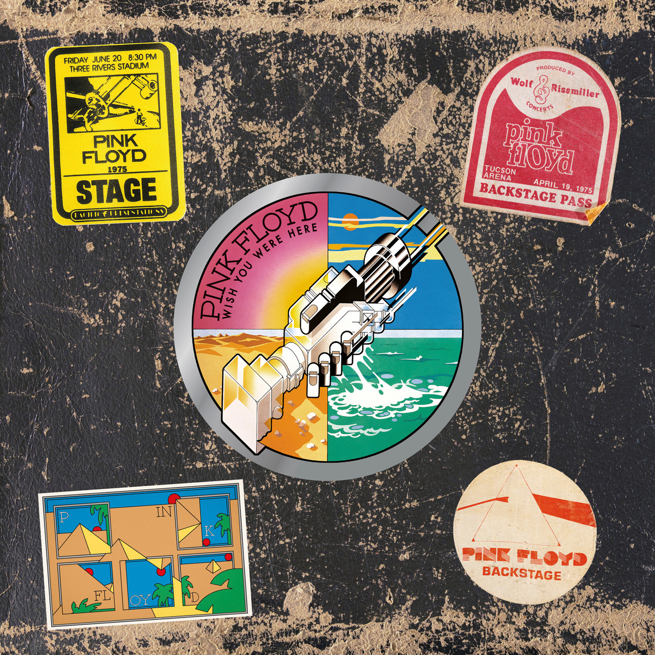 Pink Floyd Wish You Were Here 50th限定液体LP Wish You Were Here 50th 3-LP (180g) Vinyl | Pink Floyd Official
